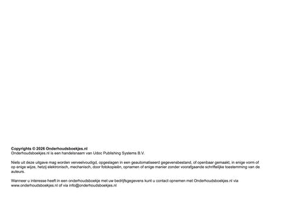 Toyota Maintenance Book | Dutch