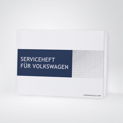 Volkswagen Maintenance Book | German