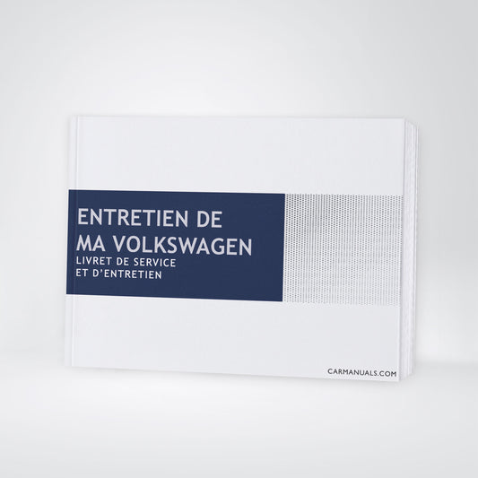 Volkswagen Maintenance Book | French