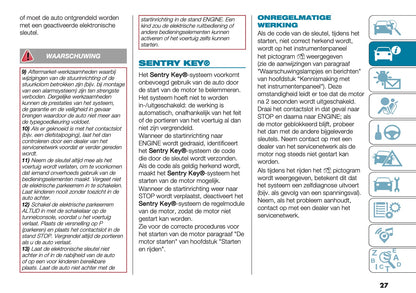 2024-2025 Abarth 500e Gebruikershandleiding | Nederlands