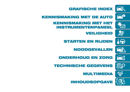 2024-2025 Abarth 500e Gebruikershandleiding | Nederlands