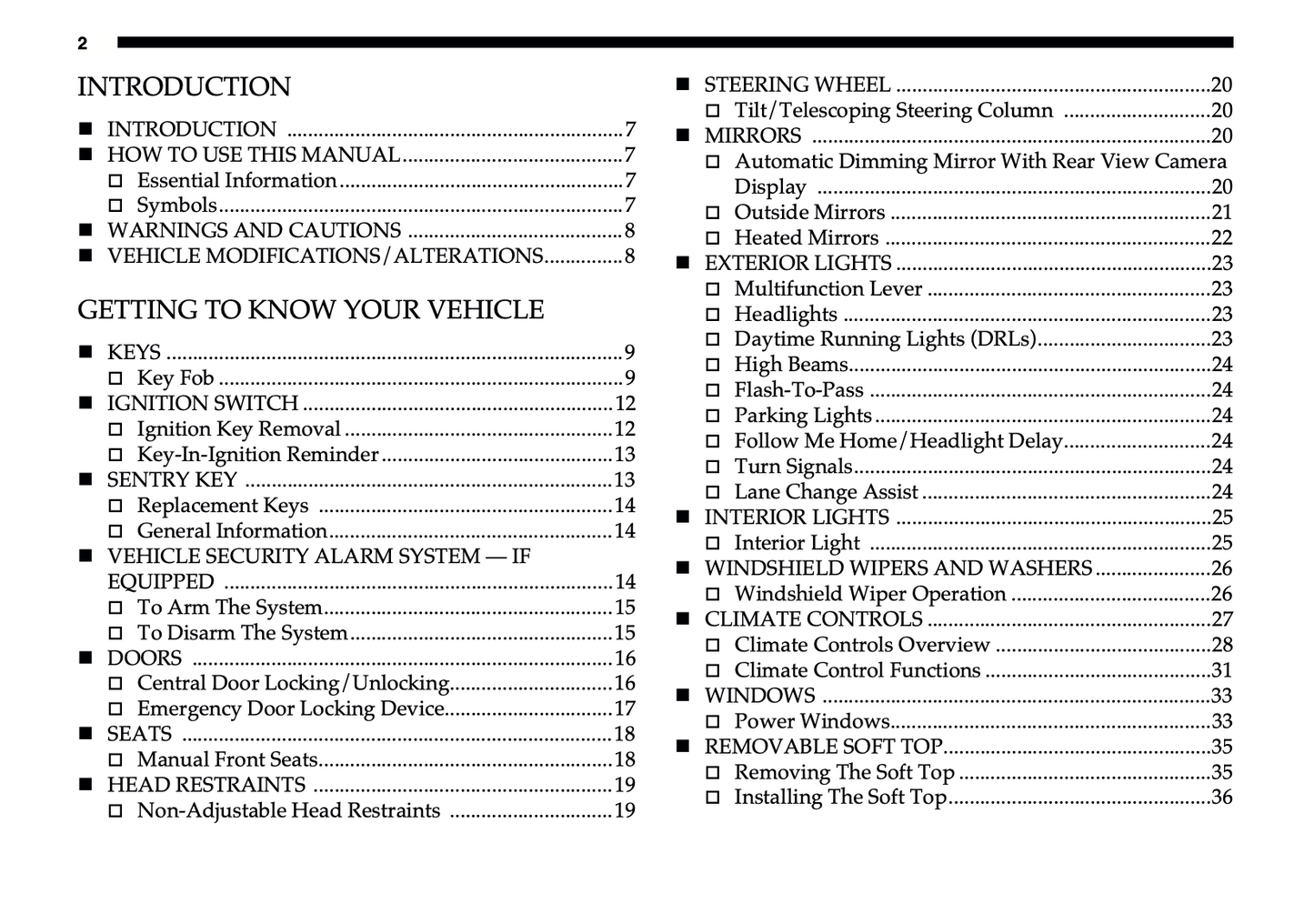 2020 Alfa Romeo 4C Spider Owner's Manual | English