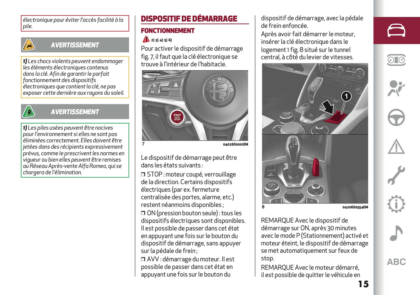 2024-2025 Alfa Romeo Giulia Manuel du propriétaire | Français