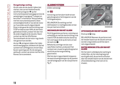 2018 Alfa Romeo Giulia Owner's Manual | Dutch