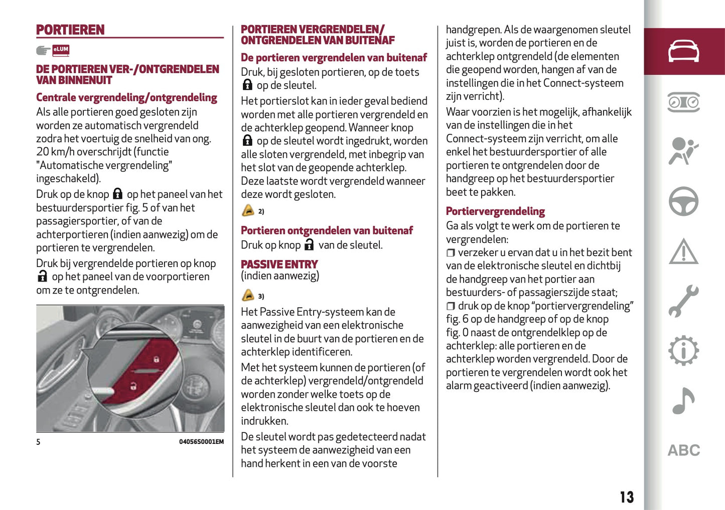 2018 Alfa Romeo Giulia Owner's Manual | Dutch