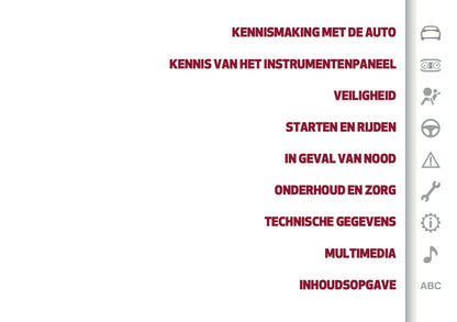 2020 Alfa Romeo Giulia Gebruikershandleiding | Nederlands