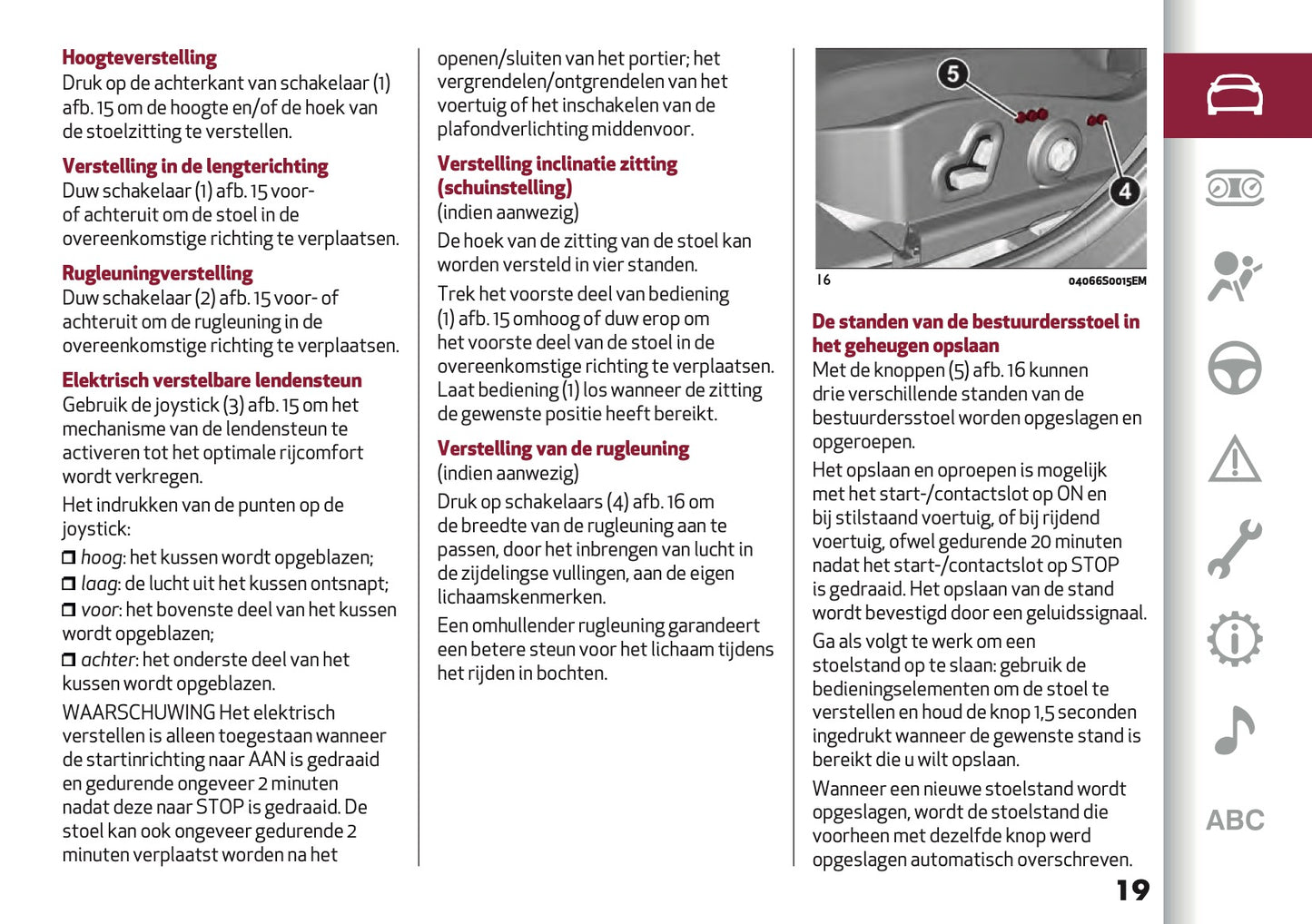 2020-2021 Alfa Romeo Giulia Gebruikershandleiding | Nederlands