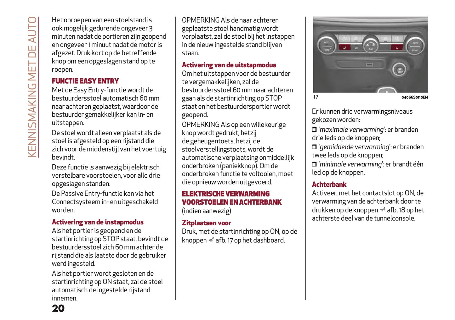 2020-2021 Alfa Romeo Giulia Gebruikershandleiding | Nederlands