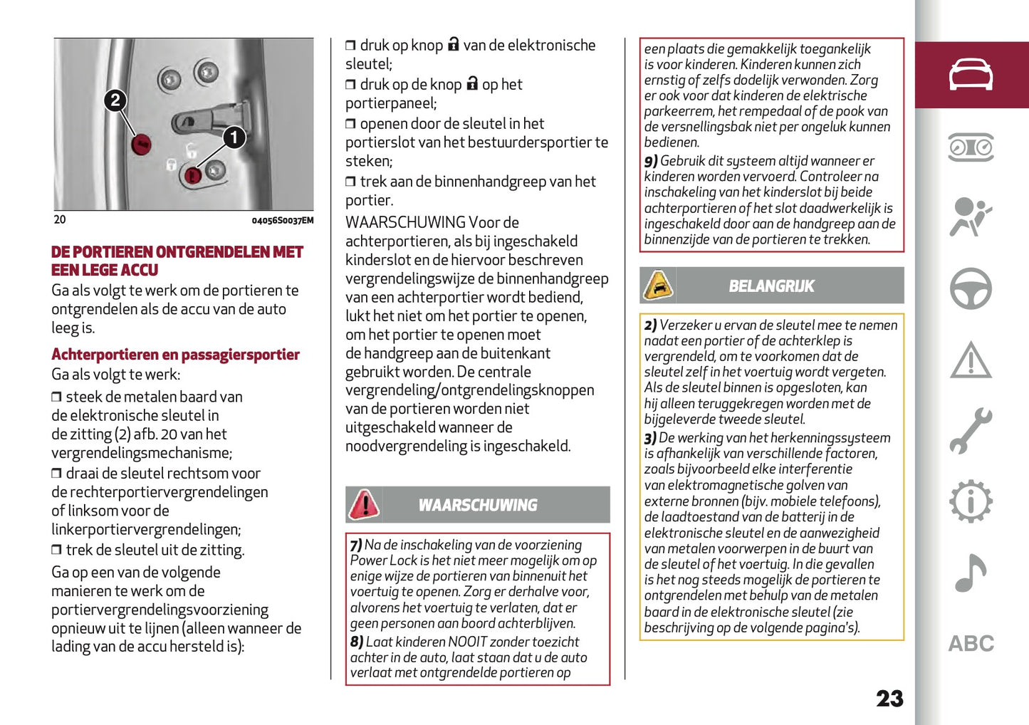 2023 Alfa Romeo Giulia Gebruikershandleiding | Nederlands