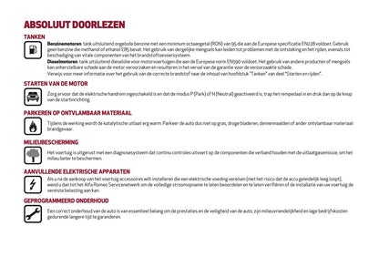 2023 Alfa Romeo Giulia Gebruikershandleiding | Nederlands