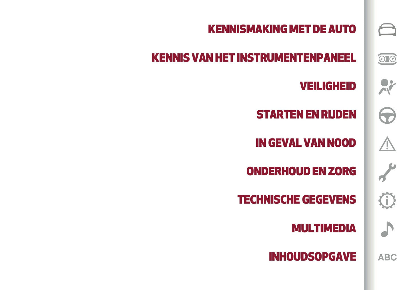 2024-2025 Alfa Romeo Giulia Owner's Manual | Dutch