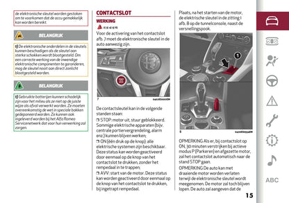 2026 Alfa Romeo Giulia Owner's Manual | Dutch