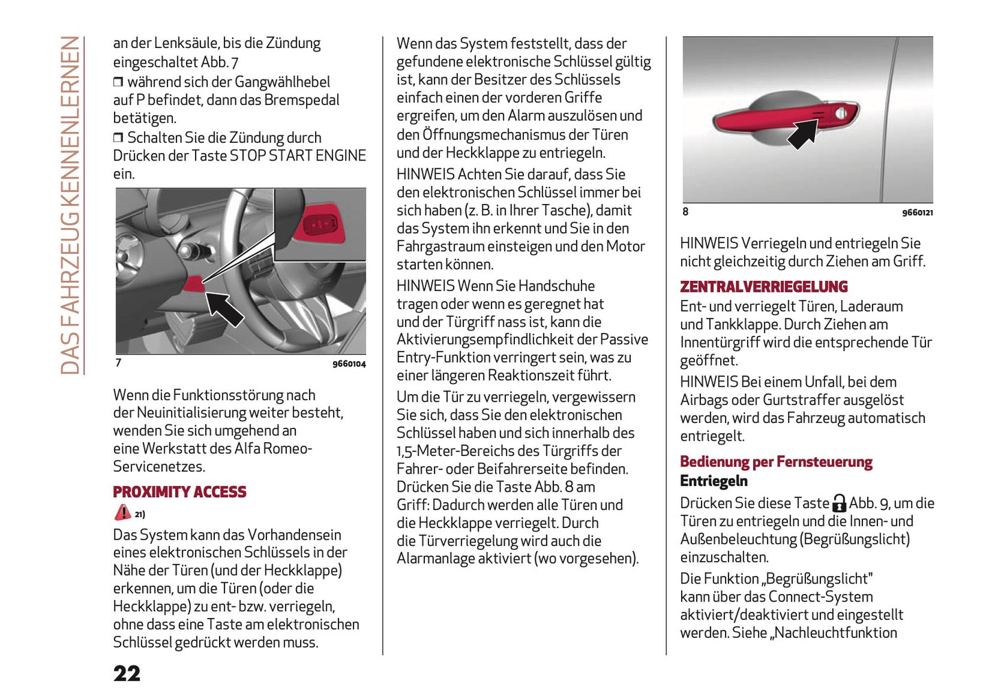 2025 Alfa Romeo Junior Owner's Manual | German