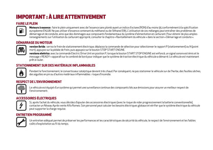 2025 Alfa Romeo Junior Owner's Manual | French