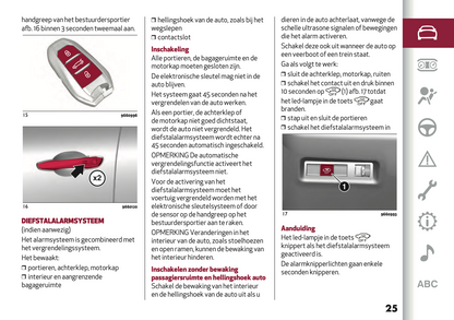 2024 Alfa Romeo Junior Owner's Manual | Dutch