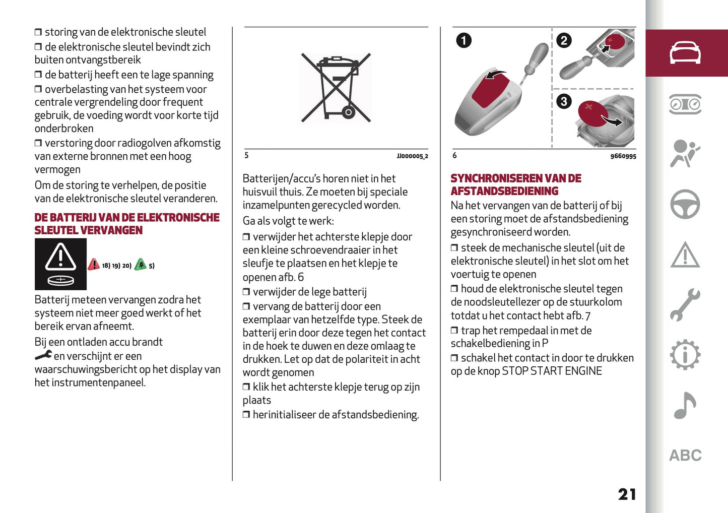 2026 Alfa Romeo Junior Owner's Manual | Dutch