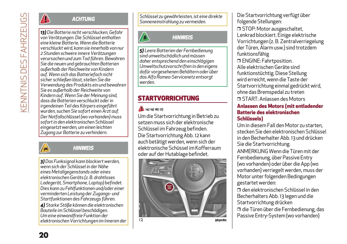 2024-2025 Alfa Romeo Tonale Owner's Manual | German