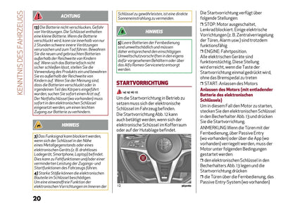 2024-2025 Alfa Romeo Tonale Owner's Manual | German