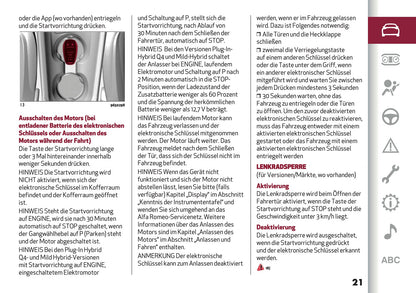 2024-2025 Alfa Romeo Tonale Owner's Manual | German