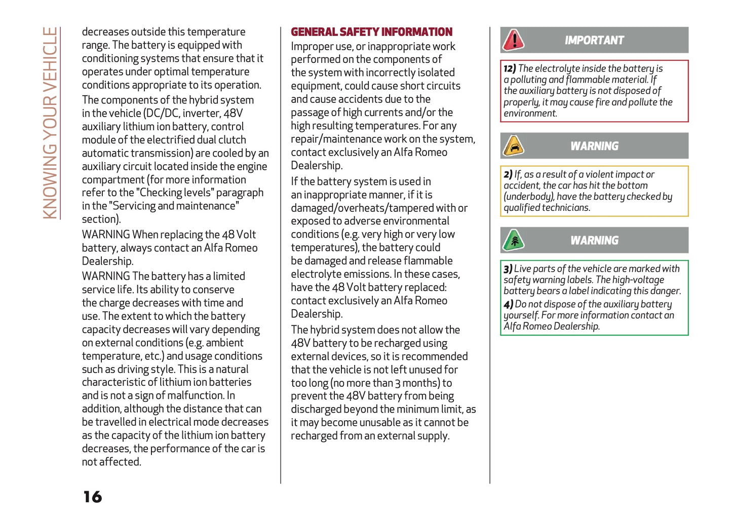 2024-2025 Alfa Romeo Tonale Owner's Manual | English