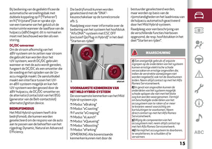 2024-2025 Alfa Romeo Tonale Gebruikershandleiding | Nederlands