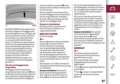 2024-2025 Alfa Romeo Tonale Gebruikershandleiding | Nederlands