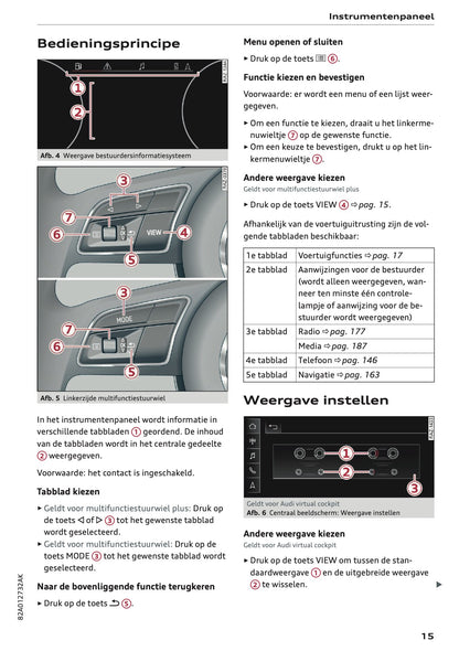 2022-2023 Audi A1 Owner's Manual | Dutch
