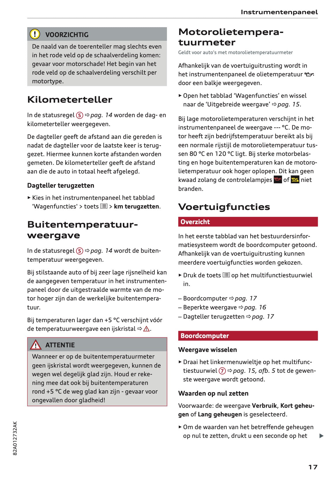 2022-2023 Audi A1 Owner's Manual | Dutch