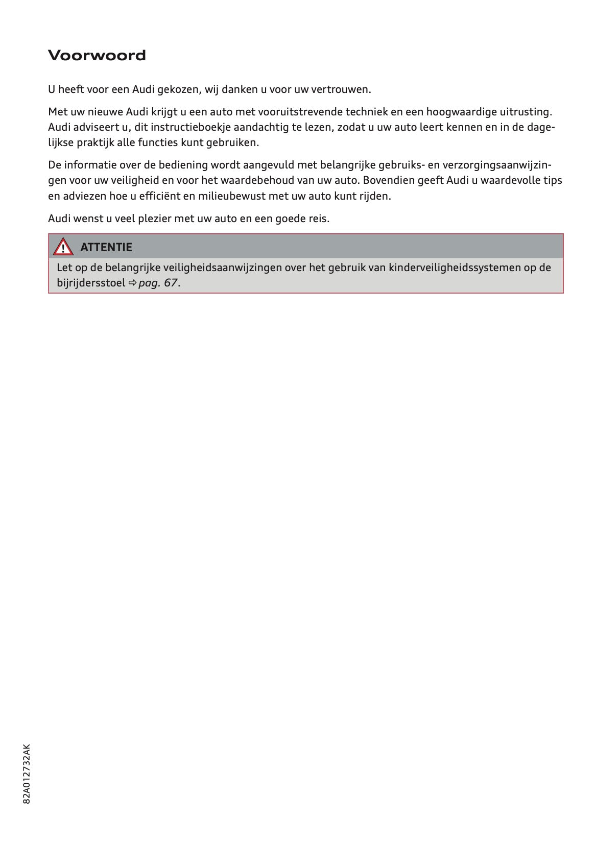 2022-2023 Audi A1 Owner's Manual | Dutch