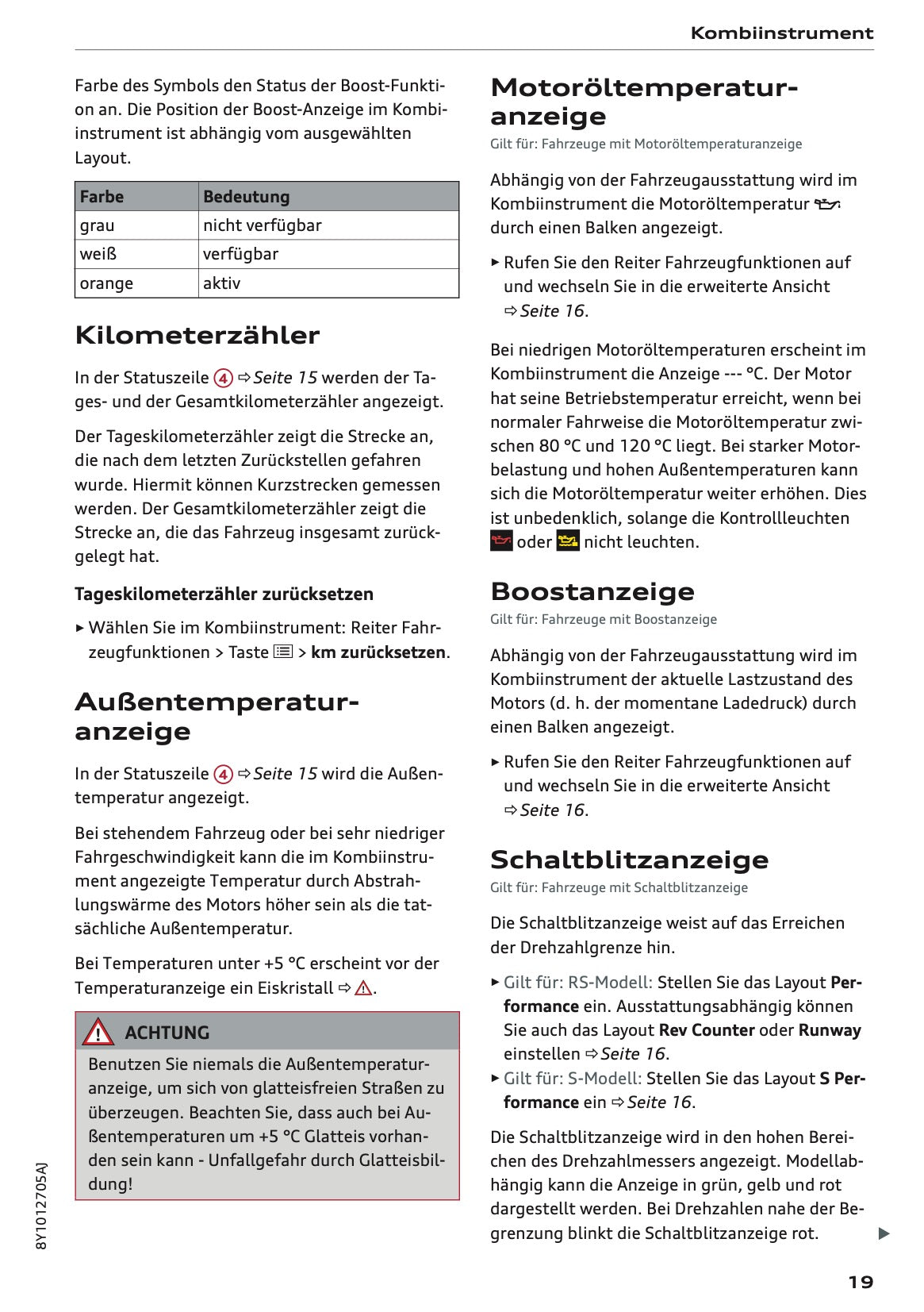2025-2026 Audi A3 Bedienungsanleitung | Deutsch