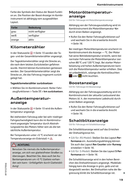 2025-2026 Audi A3 Bedienungsanleitung | Deutsch