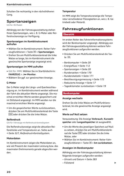 2025-2026 Audi A3 Bedienungsanleitung | Deutsch