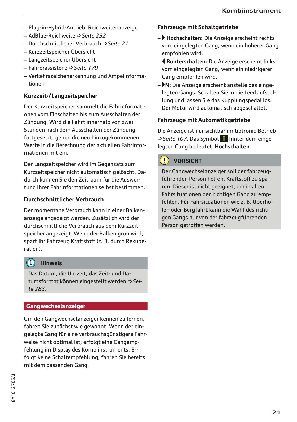 2025-2026 Audi A3 Bedienungsanleitung | Deutsch