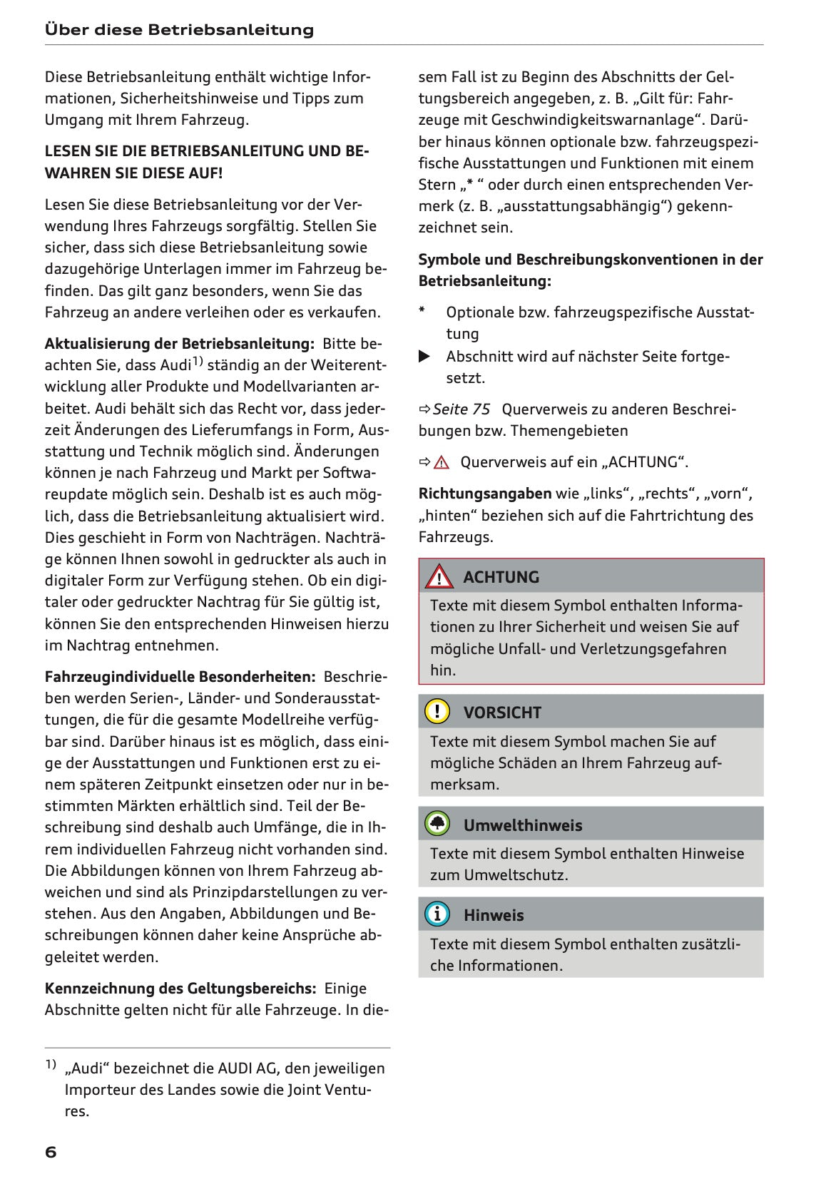 2025-2026 Audi A3 Bedienungsanleitung | Deutsch