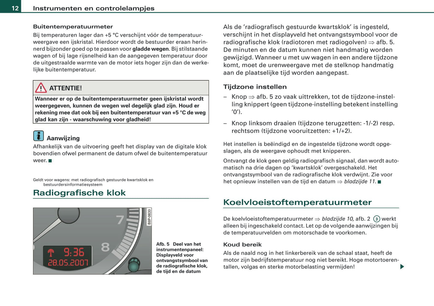 2007-2008 Audi A3 Gebruikershandleiding | Nederlands