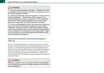 2007-2008 Audi A3 Gebruikershandleiding | Nederlands