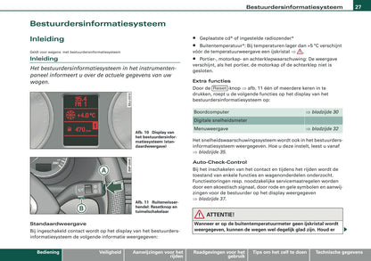 2007-2008 Audi A3 Gebruikershandleiding | Nederlands