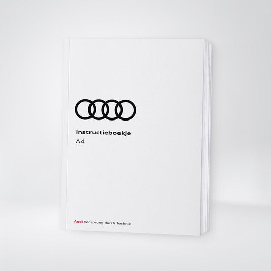 2021-2022 Audi A4 Gebruikershandleiding | Nederlands
