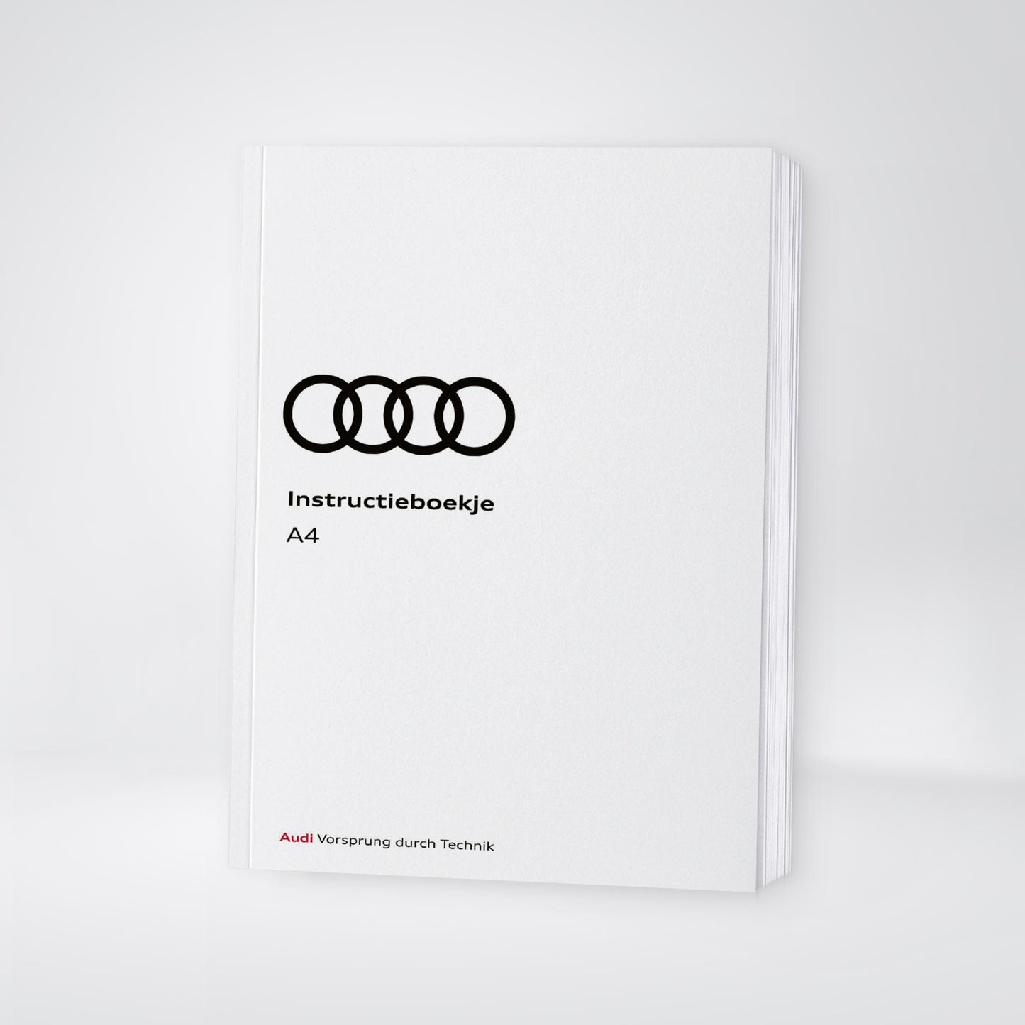 2021 Audi A4/S4/RS 4 Owner's Manual | Dutch