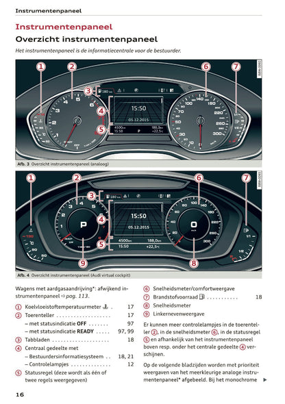2019 Audi A5 Owner's Manual | Dutch