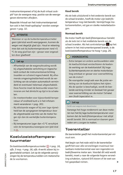 2019 Audi A5 Owner's Manual | Dutch