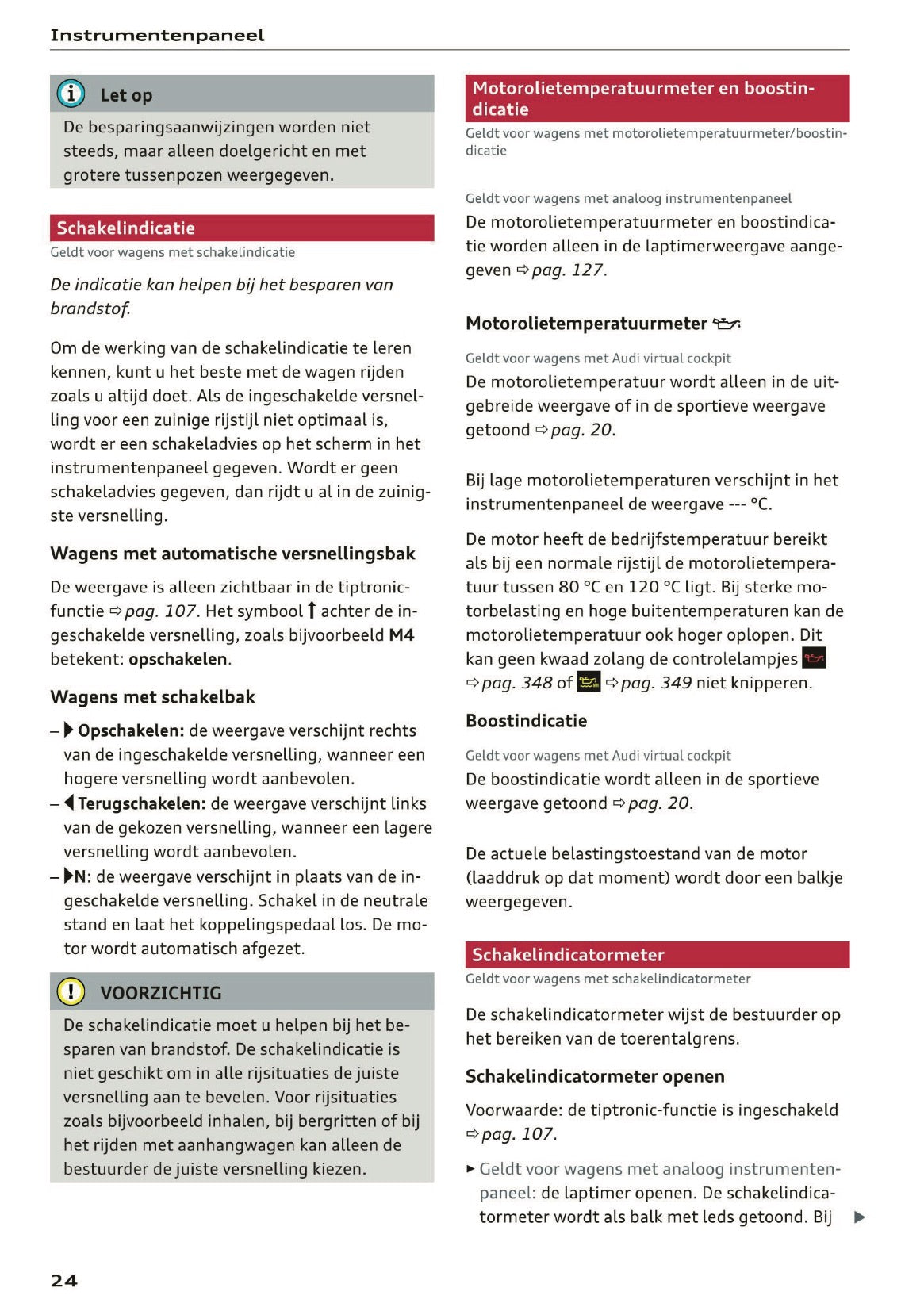 2019 Audi A5 Owner's Manual | Dutch