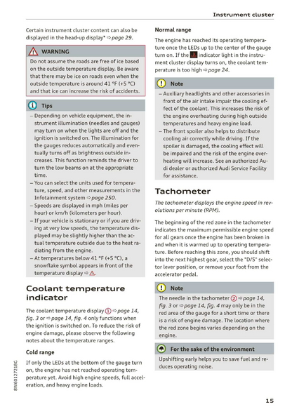 2019 Audi A5/S5 Owner's Manual | English