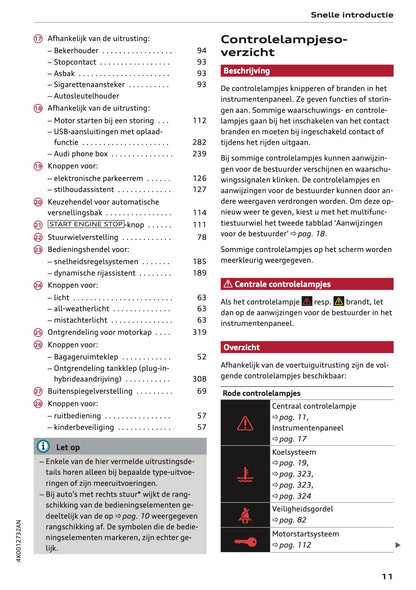 2022-2023 Audi A6 Gebruikershandleiding | Nederlands