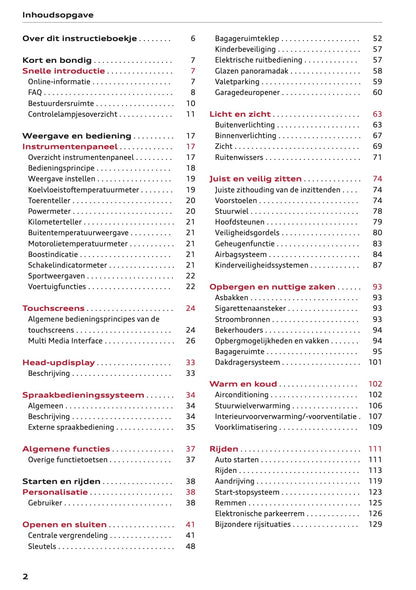 2022-2023 Audi A6 Gebruikershandleiding | Nederlands