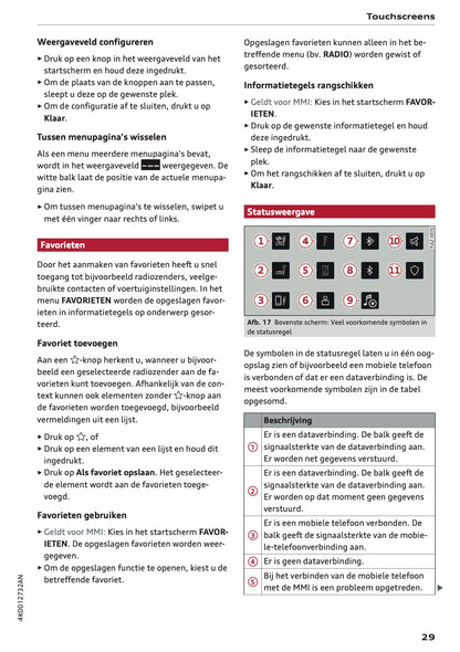 2022-2023 Audi A6 Gebruikershandleiding | Nederlands