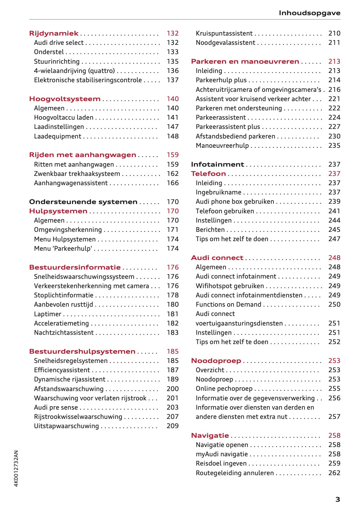 2022-2023 Audi A6 Gebruikershandleiding | Nederlands