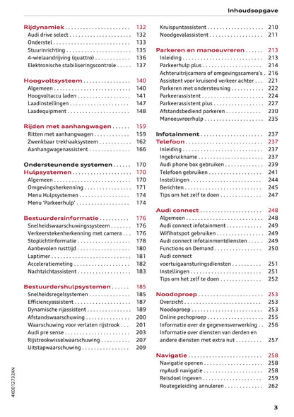2022-2023 Audi A6 Gebruikershandleiding | Nederlands