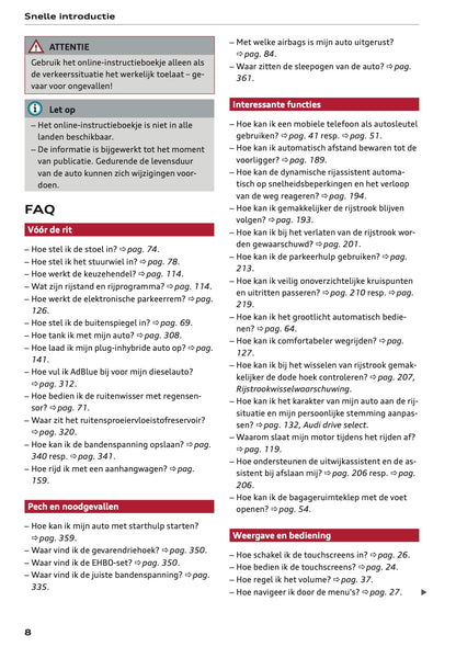 2022-2023 Audi A6 Gebruikershandleiding | Nederlands