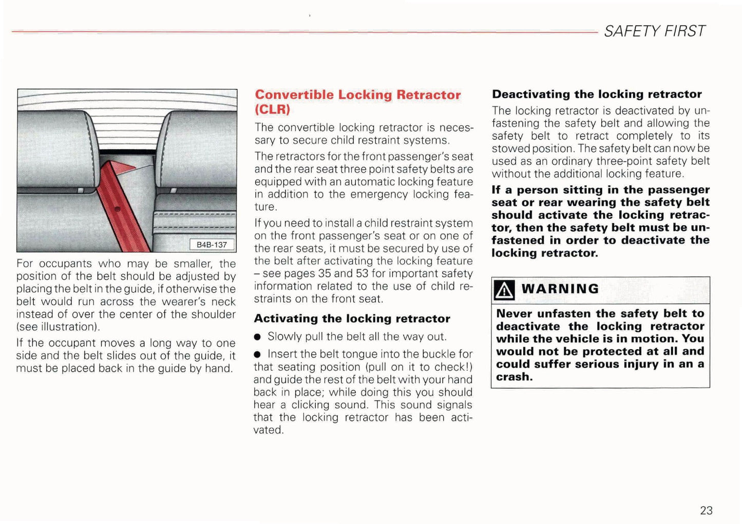 2002 Audi A6 Avant Owner's Manual | English US